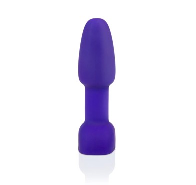 Zdalnie sterowany plug analny - B-Vibe Rimming Petite Purple